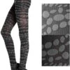 Lady's Fashion Spiraling Lava Dots Tights -Selected Women's Clothing Store 168BL074 l 1