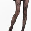 Wrapped In Ribbons And Bows Fishnet Tights -Selected Women's Clothing Store 168YD113