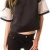 Touchdown Neoprene Crop Top -Selected Women's Clothing Store 1 1deab721 93ea 4cc1 b41d 96c95b9223eb
