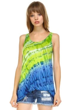 Tie Dye For You Tank Top -Selected Women's Clothing Store 4762 LME