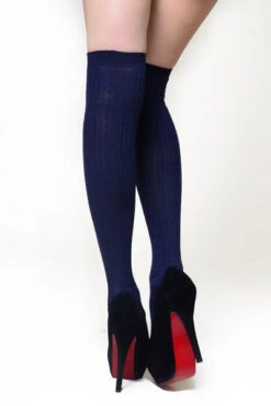 OVER THE KNEE THIGH HIGH SOCKS -Selected Women's Clothing Store 525SD Nav 3 l