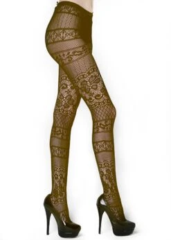 Sexy Fishnet -Selected Women's Clothing Store 6110018 cof whtBG