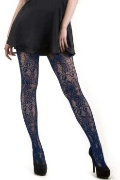 Fleur Fishnet -Selected Women's Clothing Store 6110020 nav whtBG