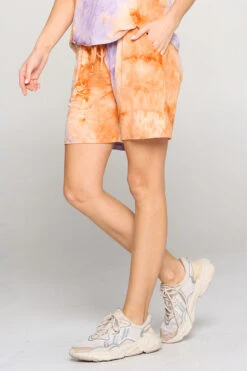 Daydreamer Tie Dye Loungewear Shorts -Selected Women's Clothing Store 807SR007 OR2