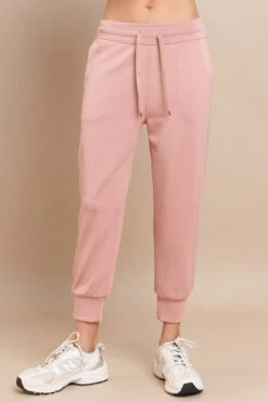 Sporty Cropped Joggers -Selected Women's Clothing Store 817JG017 BLS l