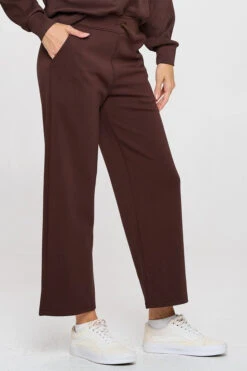 High Rise Straight Leg Pants -Selected Women's Clothing Store 817SC018 COF 2 l