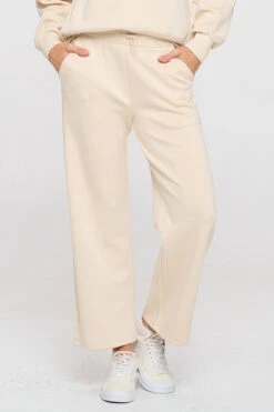 High Rise Straight Leg Pants -Selected Women's Clothing Store 817SC018 OAT l