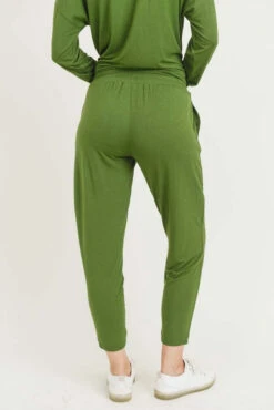 Basic Knit Drawstring Joggers -Selected Women's Clothing Store 827JG001 DOL 4 l