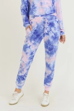 Daydreamer Tie Dye Print Joggers