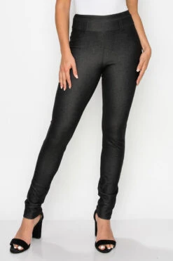 Uptown High Waisted Jeggings With Belt Loops
