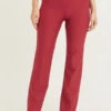 &New Basic High-Rise Ponte Pants -Selected Women's Clothing Store 827NPT021 WND l