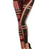 Autumn Printed Houndstooth Leggings -Selected Women's Clothing Store 827PT534 2 d7db1217 6bc6 454c 966c 43a6ae019954