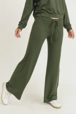 Comfy Wide Leg Drawstring Pants