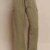 Linen Cargo Pants