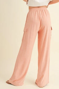 Linen Cargo Pants -Selected Women's Clothing Store 827SR017 SAL 3 l