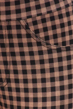 Chic Checkered Plaid Leggings -Selected Women's Clothing Store 827lg301 cam 4