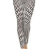 Zig Zag Velour Legging -Selected Women's Clothing Store 827pt608 2