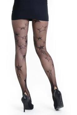 &New Streaming Stars Stirrup Fishnet Tights -Selected Women's Clothing Store 828DY782 2