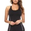 Cross Back Performance Tank Top -Selected Women's Clothing Store ACT302 BLK d7ed1b3f f557 4b06 bb3a 347faa3384c6