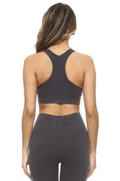 Live On The Edge Distressed Vintage Wash Bra Top -Selected Women's Clothing Store ACT611 CHA 4