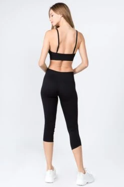 Active High Rise Cinched Ankle Active Set -Selected Women's Clothing Store ACT629 827017 BLK 4 fa4819e0 a80c 464c 83d8 5ee369e2318b