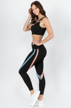 Curves With Confidence Striped Active Workout Set -Selected Women's Clothing Store ACT643 827097 DMU2