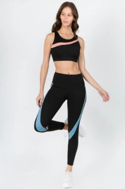 Curves With Confidence Striped Active Workout Set -Selected Women's Clothing Store ACT643 827097 DMU3