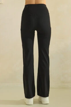 EasyMove Straight Leg Active Pants -Selected Women's Clothing Store ACT690 BLK ACT827180 BLK 18 I