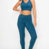 SUPER SOFT Sport Bra And Leggings Active Set -Selected Women's Clothing Store ACT690 TEL ACT827083 TEL1