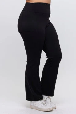 Plus Size EasyMove Straight Leg Active Pants -Selected Women's Clothing Store ACT692TP XL CHA ACT827180P BLK 3 I