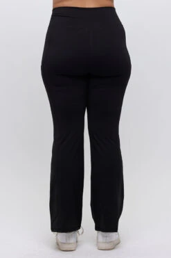 Plus Size EasyMove Straight Leg Active Pants -Selected Women's Clothing Store ACT692TP XL CHA ACT827180P BLK 4 I