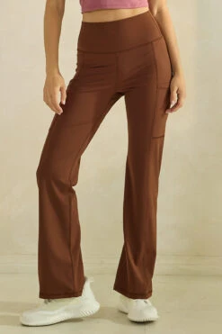 EasyMove Straight Leg Active Pants -Selected Women's Clothing Store ACT693 DSR ACT827180 COF 4 I