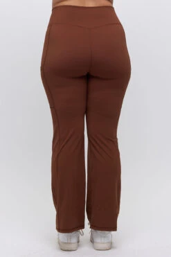 Plus Size EasyMove Straight Leg Active Pants -Selected Women's Clothing Store ACT695TP XL BLK ACT827180P COF 6 I