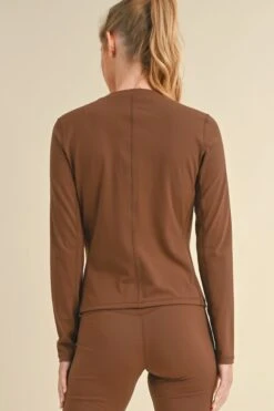 Active Long Sleeve Top -Selected Women's Clothing Store ACT700 COF 3