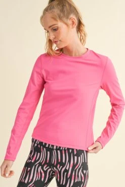 Active Long Sleeve Top -Selected Women's Clothing Store ACT700 FUS 4