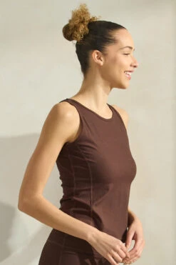 Fits Just Right Active Tank Top -Selected Women's Clothing Store ACT706 COF ACT827164 COF 10