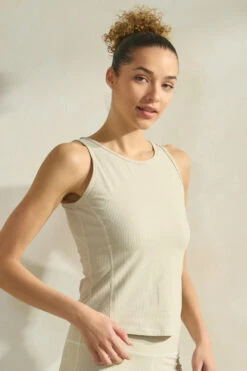 Fits Just Right Active Tank Top -Selected Women's Clothing Store ACT706 OAT ACT827164 OAT 16