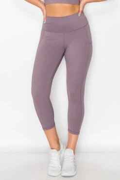 SUPER SOFT Active Capri Legging With Pockets