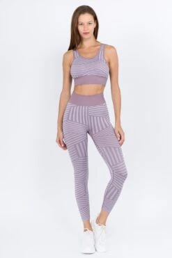 Vital Multi Striped Workout Set -Selected Women's Clothing Store ACT827041 ACT641 13 05699b0b 5c97 4587 98e5 56a11ff0bdff