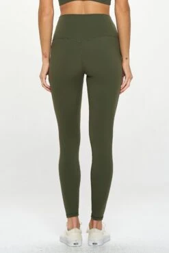 Women's Crossover Waistband Active Leggings -Selected Women's Clothing Store ACT827138 AMG ACT690 AMG 6