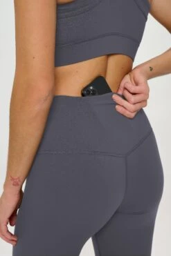 Women's Crossover Waistband Active Leggings -Selected Women's Clothing Store ACT827138 CHA2