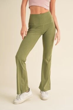 Women’s High Rise Printed Flared Yoga Pants