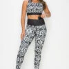Mandala Tribal Print Active Set -Selected Women's Clothing Store ACTPT091 ACT827PT0911