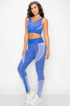 Toned And Lined Compression Active Workout Set -Selected Women's Clothing Store ACTS001 827S001 RBL3