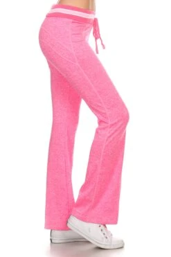 Active Marled Bootcut Yoga Pants -Selected Women's Clothing Store AJP528001 FUS 2