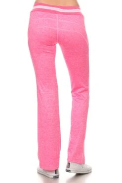 Active Marled Bootcut Yoga Pants -Selected Women's Clothing Store AJP528001 FUS 3
