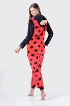 Plush Lady Bug Animal Onesie Pajama Costume -Selected Women's Clothing Store AOS007 3