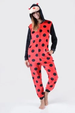 Plush Lady Bug Animal Onesie Pajama Costume -Selected Women's Clothing Store AOS007 4