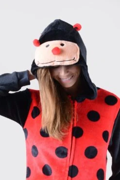 Plush Lady Bug Animal Onesie Pajama Costume -Selected Women's Clothing Store AOS007 5