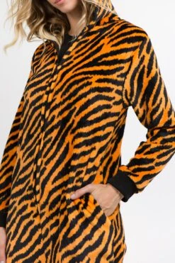 Plush Striped Tiger Animal Onesie Pajama Costume -Selected Women's Clothing Store AOS012 5